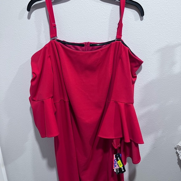 Red R&M Richards Dress - Picture 2 of 3